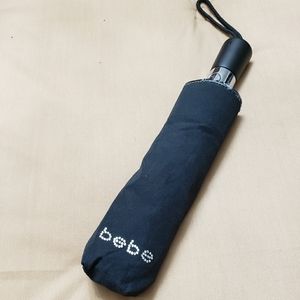 NEW BEBE UMBRELLA WITH SWARVOSKI CRYSTALS